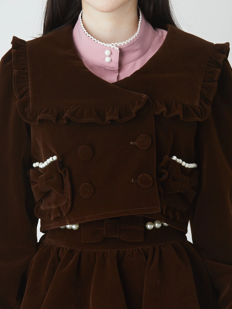 ベルベットセーラージャケット - Ank Rouge(アンクルージュ)の