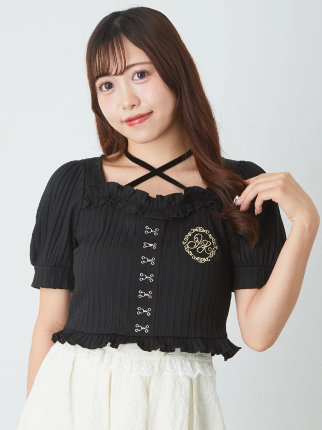 ゴシックテレコTOPS - Ank Rouge(アンクルージュ)のTシャツ 