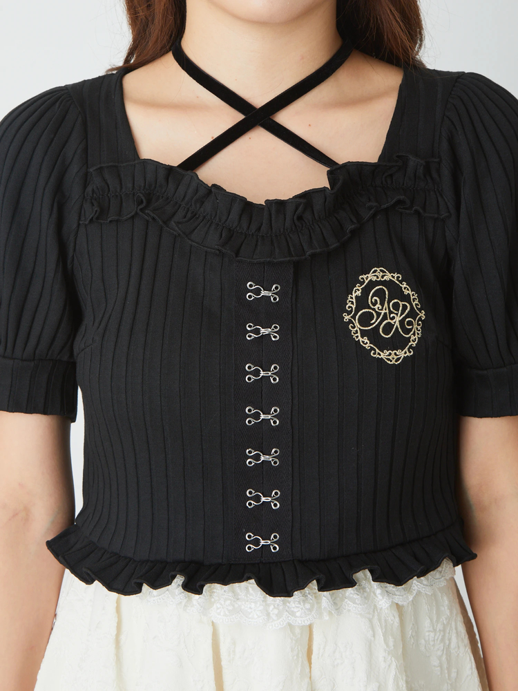 ゴシックテレコTOPS - Ank Rouge(アンクルージュ)のTシャツ