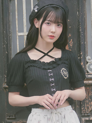 ゴシックテレコTOPS - Ank Rouge(アンクルージュ)のTシャツ
