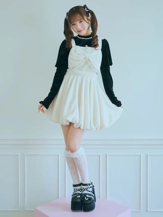 AnkRouge ギンガムバルーンスカパン スカート ジャンスカ ギンガムスピンドルスカパン - Ank Rouge(アンクルージュ)の