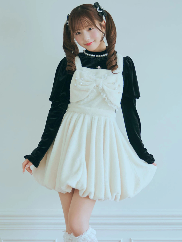 Ank Rouge ストロベリープチリボン ジャンスカ ストロベリープチリボンJSK - Ank Rouge(アンクルージュ)の