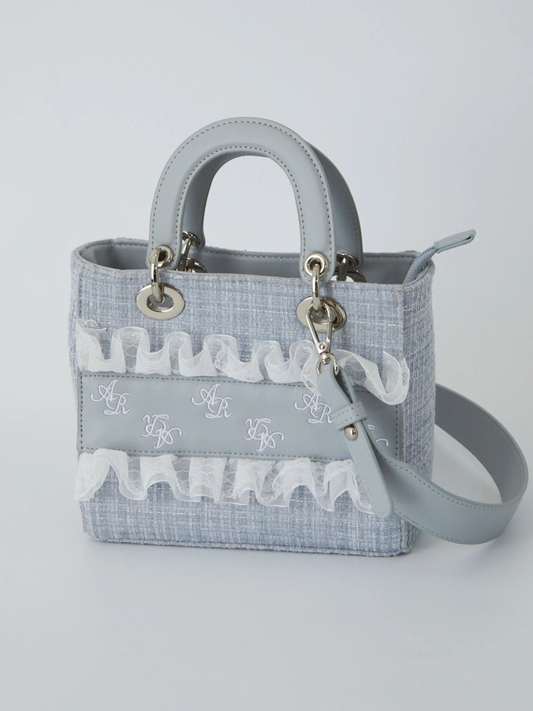 Ank Rouge ノベルティツイードバッグ モノグラムツイードBag - Ank Rouge(アンクルージュ)の