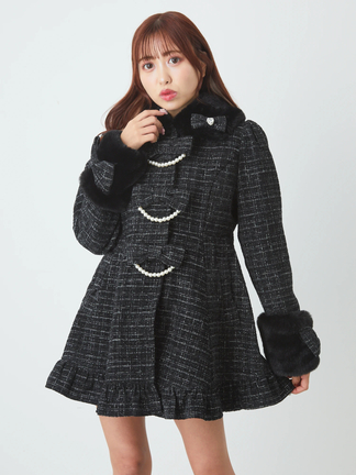 キラキラツイードおひめさまコート キラキラツイードおひめさまコート - Ank Rouge(アンクルージュ