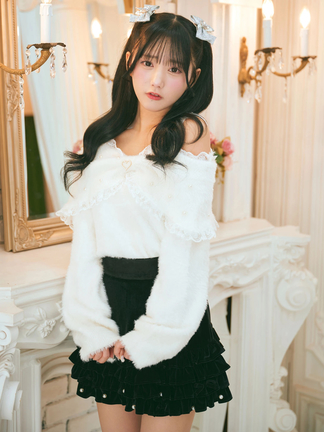 y2k 姫ギャル rienda リエンダ 花柄 フリル スカパン キュロット ベロアフリルスカパン - Ank Rouge(アンクルージュ)のショート