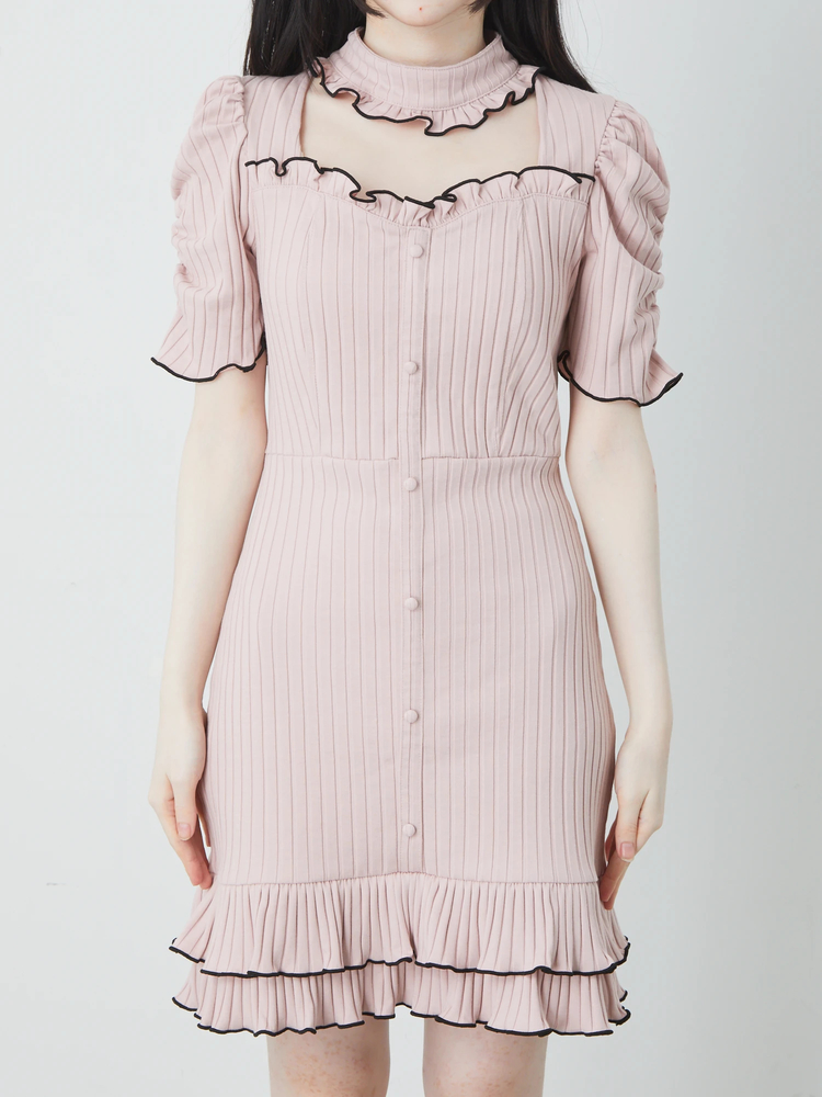 Ank Rouge バレエコアカットワンピース バレエコアカットワンピース - Ank Rouge(アンクルージュ)の