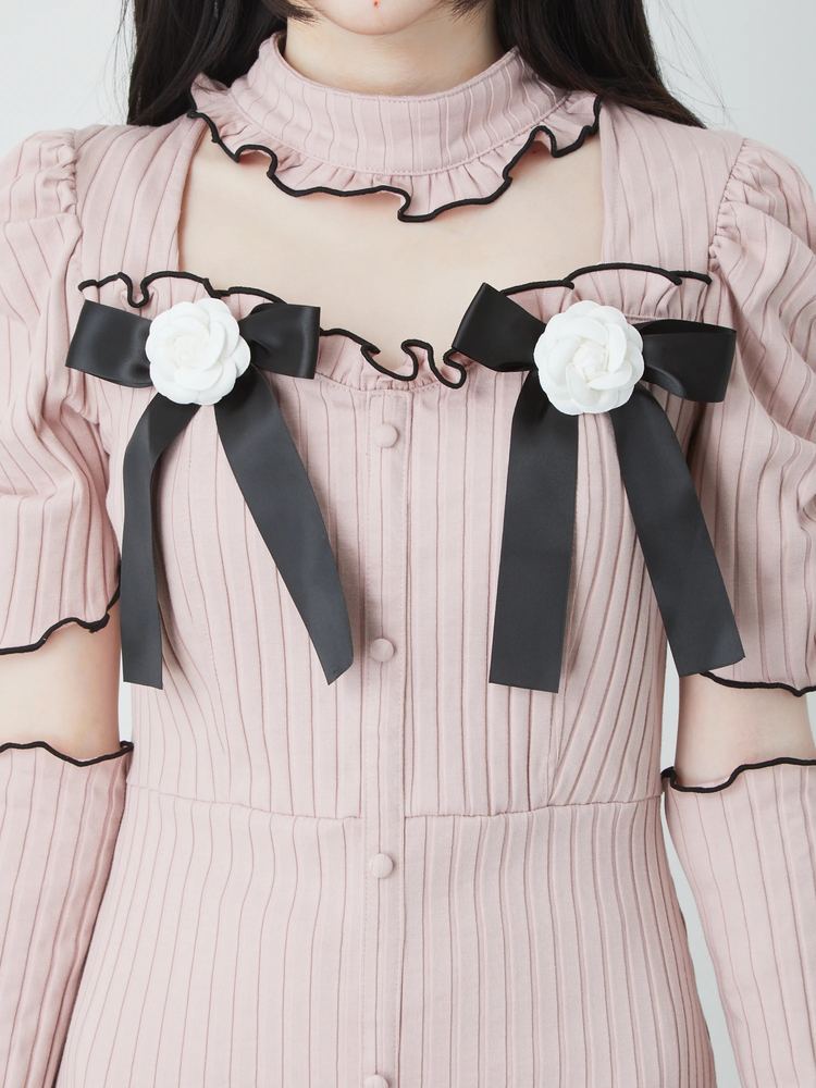 Ank Rouge バレエコアカットワンピース バレエコアカットワンピース - Ank Rouge(アンクルージュ)の