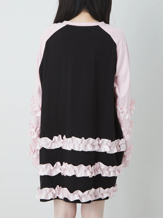 ケーキラグランロンTe - Ank Rouge(アンクルージュ)のTシャツ