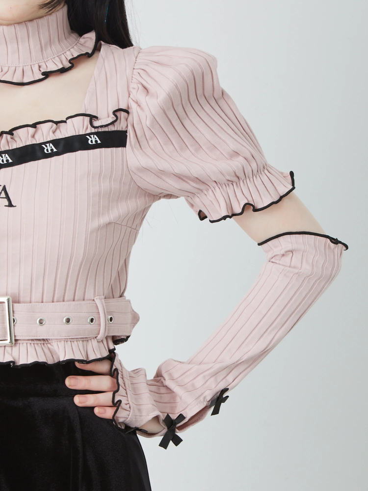 Ank Rouge モノグラムゴシックTOPS モノグラムゴシックTOPS - Ank Rouge(アンクルージュ)のTシャツ