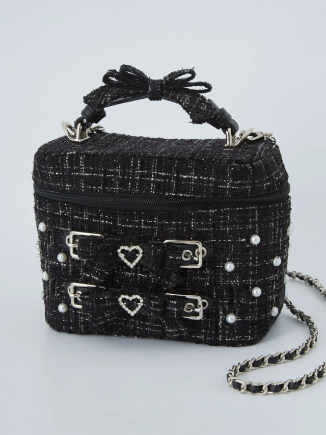 キラキラツイードバニティ - Ank Rouge(アンクルージュ)のショルダー  