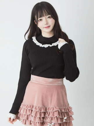 Angelic Pretty シフォンリボン半袖パーカ Sweetie Ribbon Chiffon Parka by Angelic Pretty