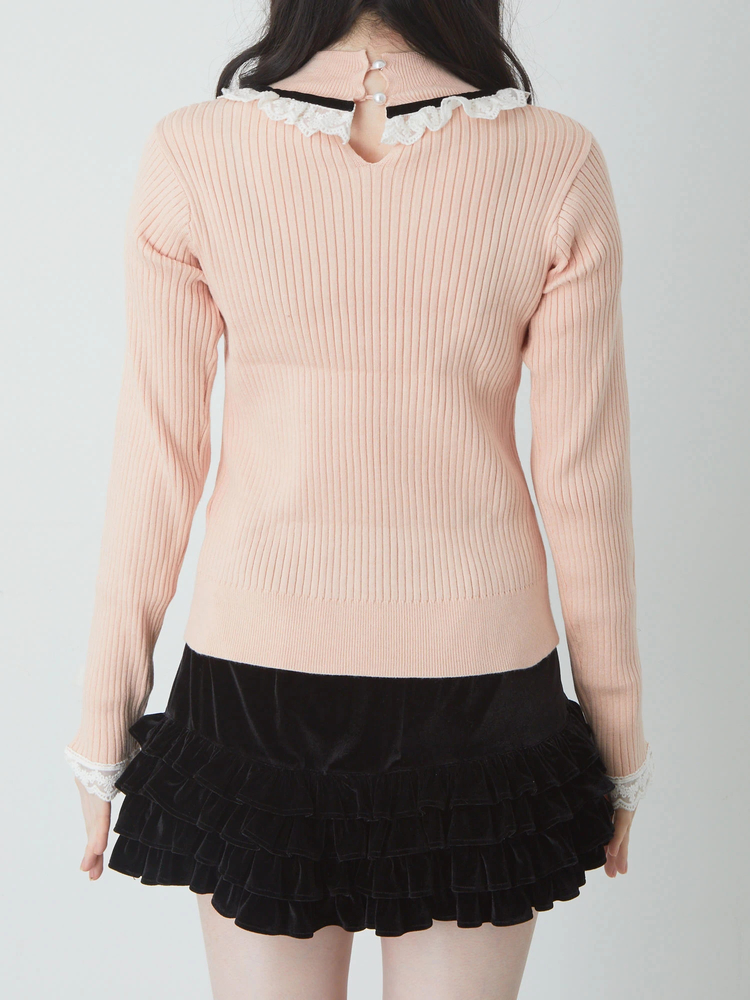 Avrill ribbon tops アイボリー F ANDMARY】Avrill ribbon tops