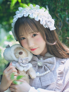 キラキラツイードぬい服