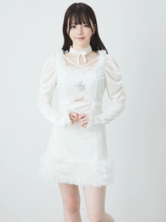 チュールフリルフロントあきベロアOP - Ank Rouge(アンクルージュ)の  