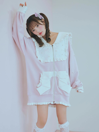 おリボンセーラージャージ - Ank Rouge(アンクルージュ)のパーカ