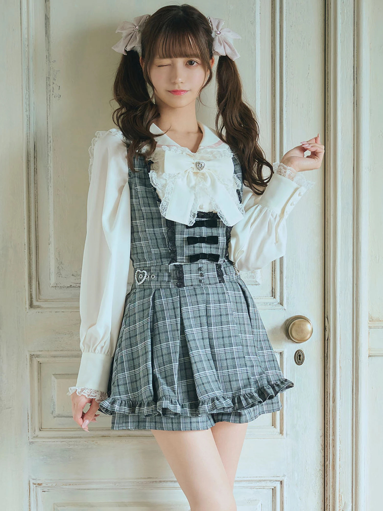 Ank Rouge❤︎トップス、スカパン ハートバックルスカパン - Ank Rouge(アンクルージュ)のショート
