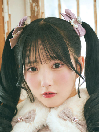 キラキラグリッターリボンバレッタSet - Ank Rouge(アンクルージュ)の