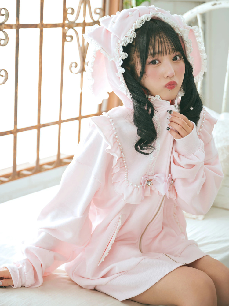 Ank Rouge☆プリンセスうさちゃんパーカー プリンセスうさちゃんパーカー - Ank Rouge(アンクルージュ)の