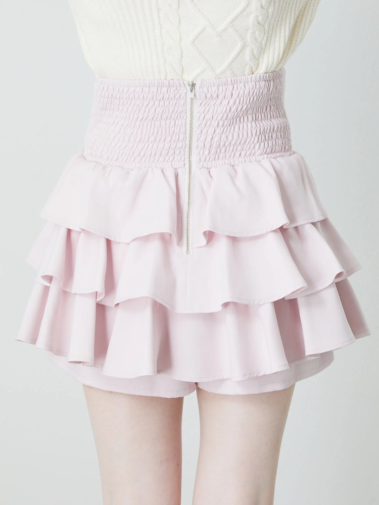 ネコちゃんティアードスカパン - Ank Rouge(アンクルージュ)のショート