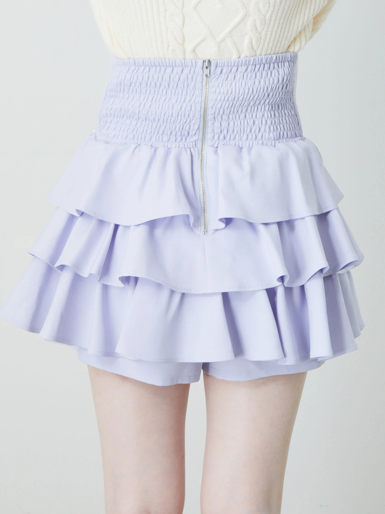 ネコちゃんティアードスカパン - Ank Rouge(アンクルージュ)のショート