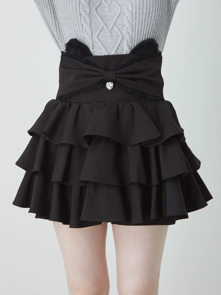 レース スカパン 韓国 イリゴ[ILLIGO] CANACAN FRILL SKIRT PANT レース スカパン 韓国 イリゴ[ILLIGO] CANACAN FRILL SKIRT PANT