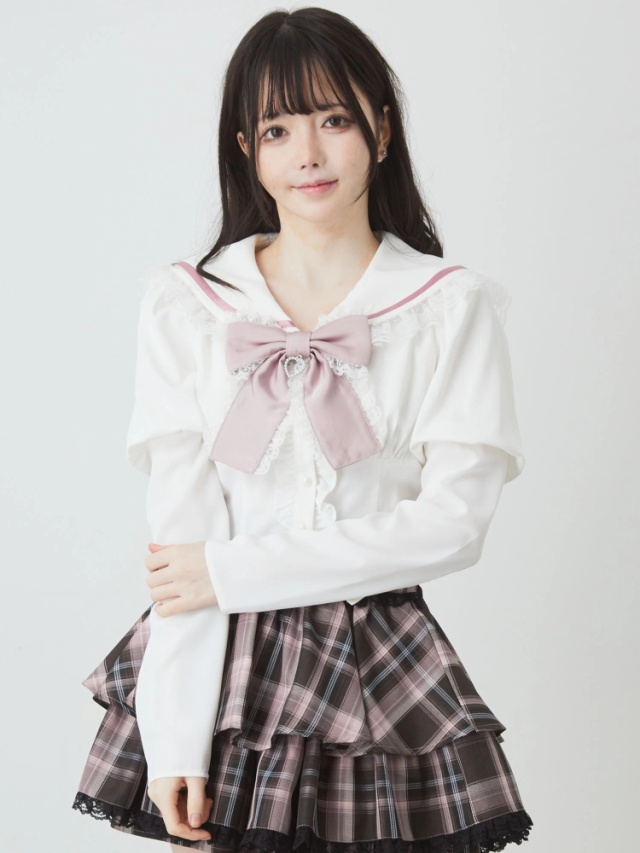 コルセットセーラーTOPS - Ank Rouge(アンクルージュ)のシャツ  