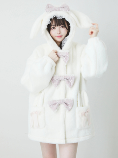 うさちゃんファーアウター