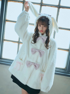 うさちゃんファーアウター