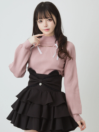 AMBIDEX Store △〇30/1天竺 チェリーレース プルオーバー(F
