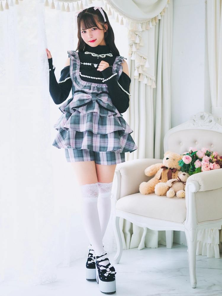 Angelic Pretty✩はしごレースラッピングリボンパーカー　白×ピンク Angelic Pretty✩はしごレースラッピングリボンパーカー 白