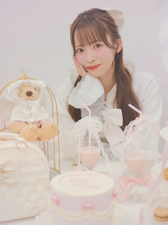 うさちゃんレースポンチョ