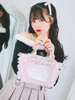 確定ファンサのおまじないチュールフリルBag