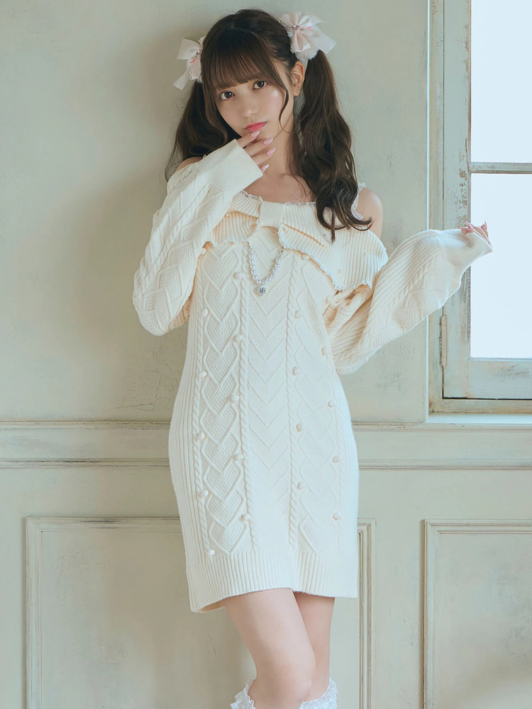 Misha & Puff Scallop Yoke Tunic Dress - Periwin