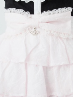 コットンレーススカパン - Ank Rouge(アンクルージュ)のショートパンツ  