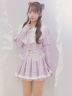 チェックリボンスカパン