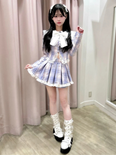 チェックリボンスカパン
