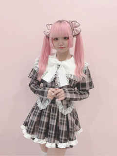 チェックリボンスカパン