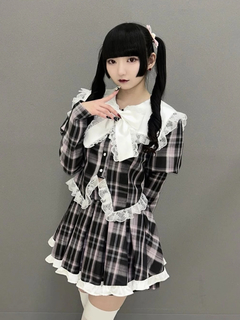 チェックリボンスカパン