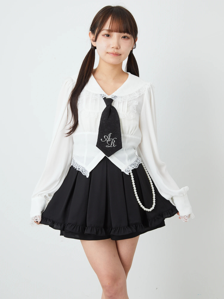 フリフリリボンスカパン - Ank Rouge(アンクルージュ)のショートパンツ