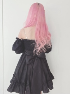オフショルドーリーワンピース