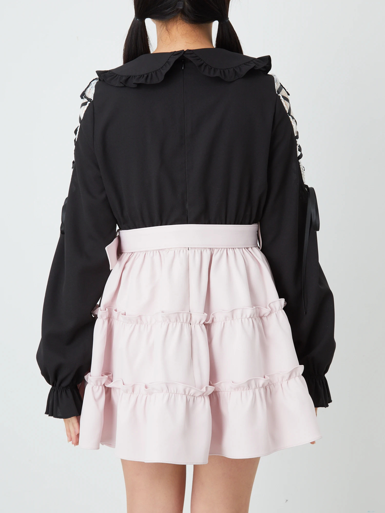 ★LUVISTRUE★SM ANGEL TEE(PINK)★正規品/韓国直送料込/人気 フロントZIPモノグラムTOPS - Ank Rouge(アンクルージュ)のT