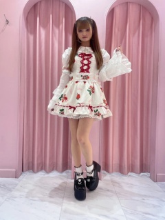 はしごリボン姫袖ブラウス