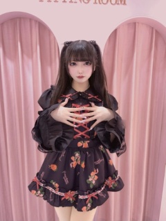 はしごリボン姫袖ブラウス