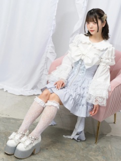 Bigリボン姫袖ブラウス