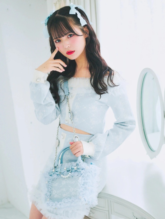 追加生産分】確定ファンサのおまじないチュールフリルBag - Ank Rouge  