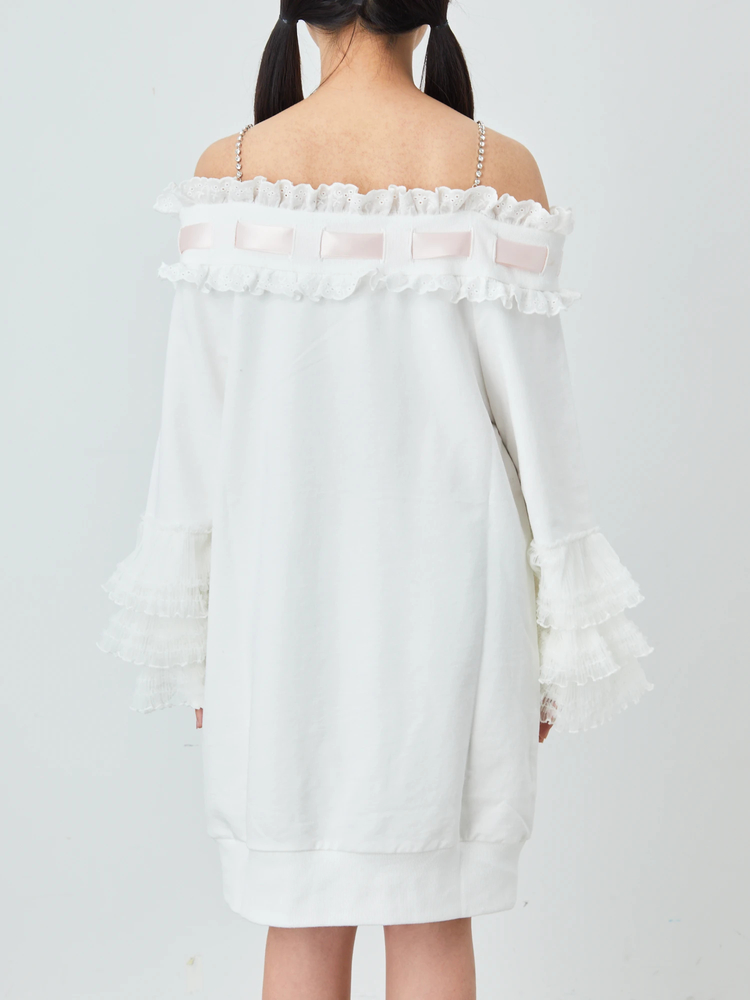 ネコちゃんオフショルプルオーバー - Ank Rouge(アンクルージュ