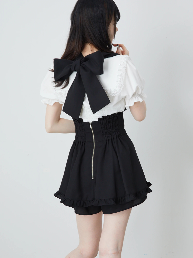 ホルターリボンスカパン - Ank Rouge(アンクルージュ)のショートパンツ