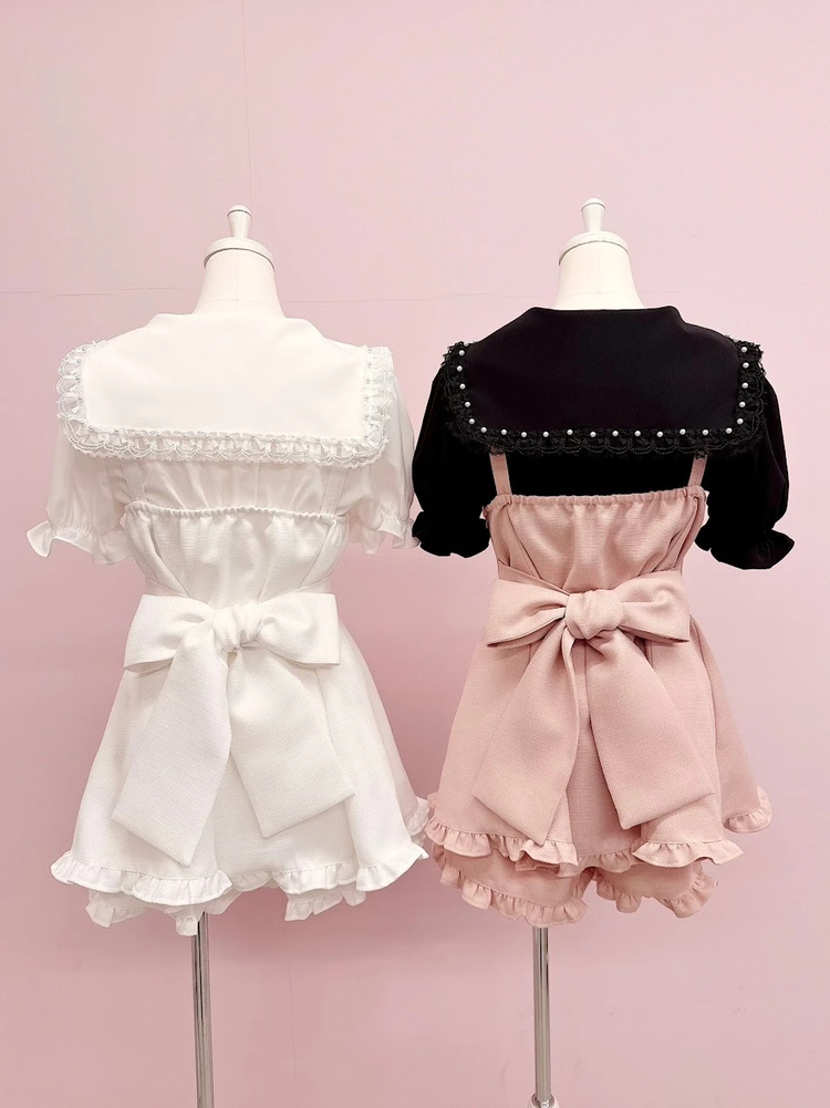 ハートエプロンセットアップ - Ank Rouge(アンクルージュ)の