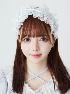 おリボンヘッドドレス