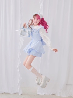 おリボンヘッドドレス